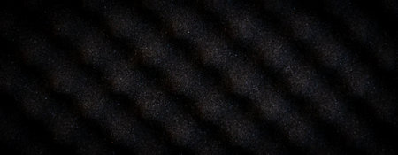 Black background with light dark gradation is beautiful as a background image.