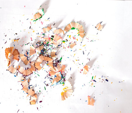 Colored pencils that have been sharpened for use have beautiful colors.