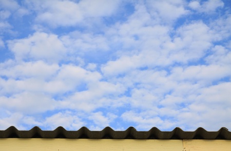 blue skyの写真素材