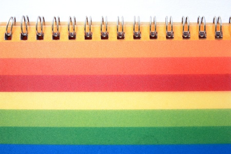 Colorful Notebook. の写真素材