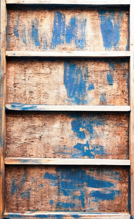 Old wood shelfの写真素材