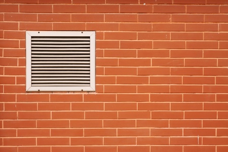 brick wall and Ventilator