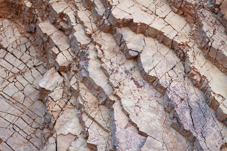 Layer Soil beneath the mountain.