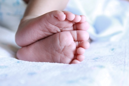 newborn feet