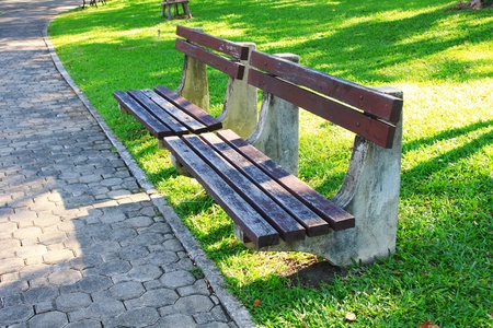 Bench in the park 