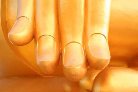 hand of buddhaの写真素材