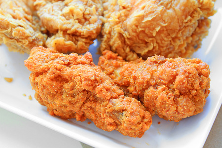 fried chicken の写真素材