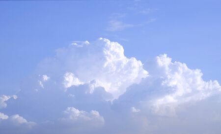 Vast blue sky and clouds sky background