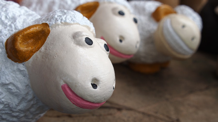 Dolly The Sheep Family Smiling