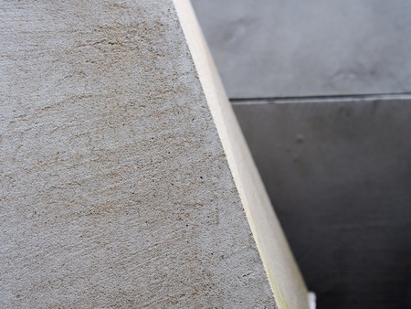 The Rectangular Cement Pots Stackedの写真素材