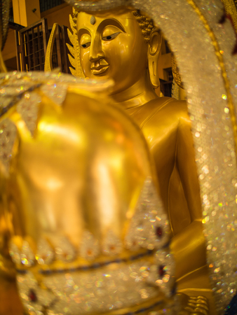 Buddha Statue Behind One Anotherの写真素材