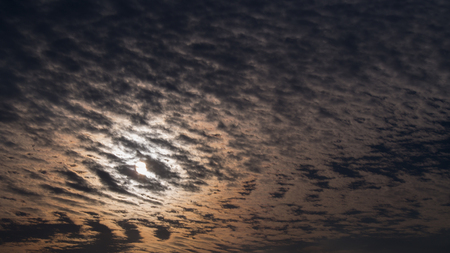 The Sun was Clouded Wave in The Morning