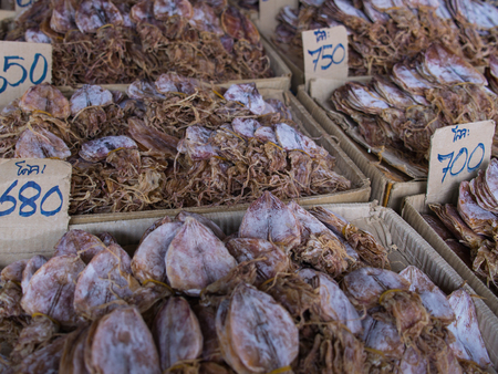 The Price of Dried Squid in Kilogramsの写真素材