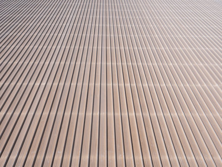 abstract texture of the bamboo flooring in the sun for background