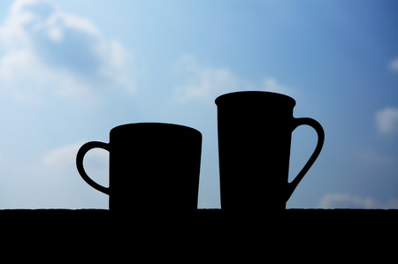 Coffee cupsの写真素材