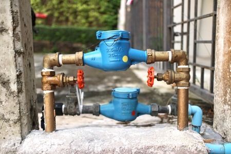 Plumbing Water Revenue Meter