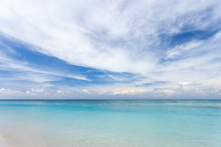 Sea Sand Sky of Andaman Sea Thailandの写真素材