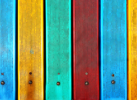 old playground colorful closeupの写真素材