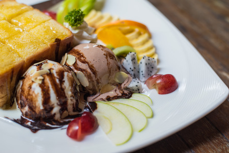 Honey Toastの写真素材