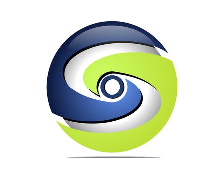 Global yin yang servicesのイラスト素材