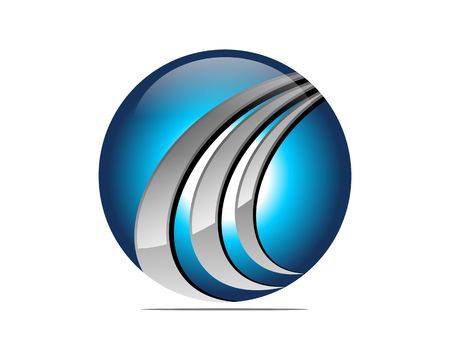 Global digital insurance iconのイラスト素材