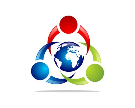 Unity global businessのイラスト素材