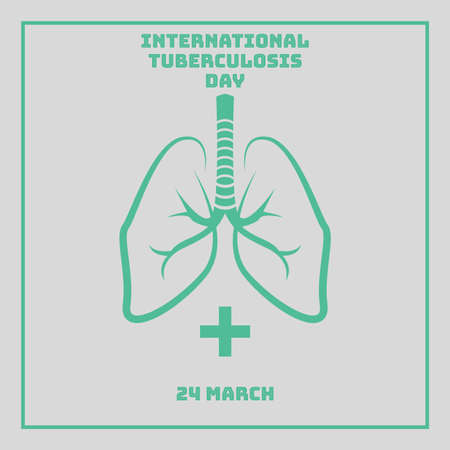 World Tuberculosis Day Vector Illustration.のイラスト素材