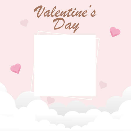 Valentines day background , Vector illustration. Wallpapers  flyers  invitations  posters  brochures  banners. simple  eps 10のイラスト素材
