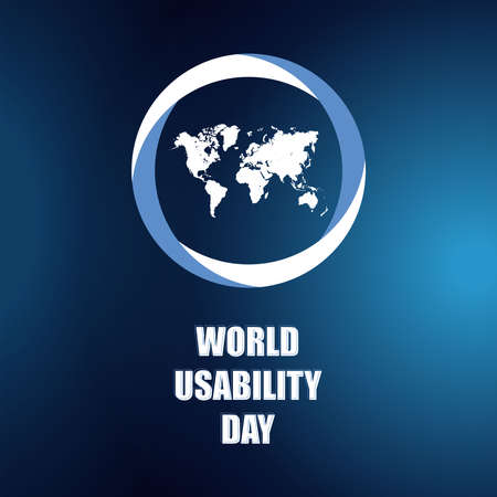 World Usability Day is held annually on the second Thursday of Novemberのイラスト素材