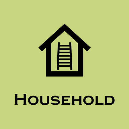 House Icons and Stairs Icons. suitable for,  icons, symbols.のイラスト素材