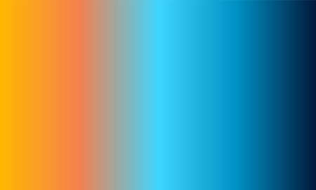 abstract orange and blue color combination background.のイラスト素材