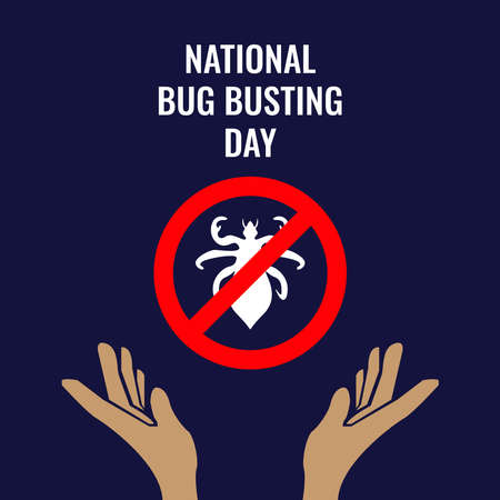 No Ticks Vector Icon. National Bug Buster Day Design Concept, suitable for social media post...