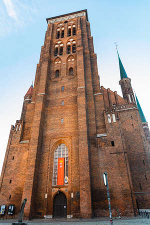 Gdansk, Poland - October 24 2020: St. Mary's Basilica of the Assumption of the Blessed Virgin Maryのeditorial素材