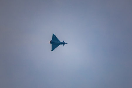 Leszno, Poland - June 16 2023: Antidotum Airshow Leszno 2023 and acrobatic shows full of smoke of...