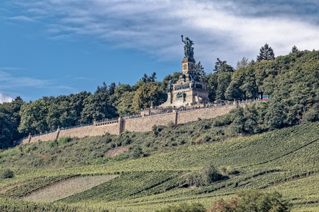 Ruedesheim - Niederwald Monumentのeditorial素材