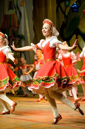 ULAN-UDE, RUSSIA - APRIL 3: The 1st Charity Childrenのeditorial素材