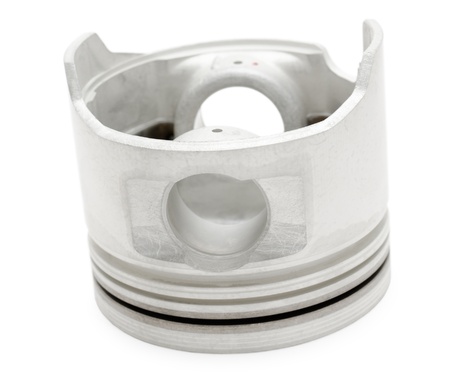 a piston - a spare part of an auto diesel engineの写真素材