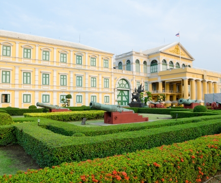 BANGKOK, THAILAND - FEBRUARY 17  The building of the Ministry of Defence of Thailand, February 17, 2013, Bangkok, Thailand のeditorial素材