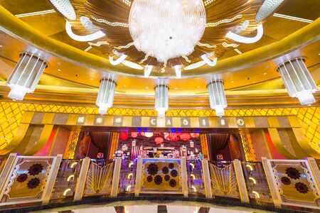 MACAU - SEPT 2017: Studio City is a hotel and casino resort in Cotai, Macau, China. It is Asia's first leisure resort to integrate television and film production facilities, retail, gaming and hotels.のeditorial素材