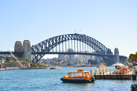 Harbour Bridge , Sydneyのeditorial素材