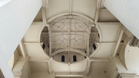 The interior of the building in the style of the 19th centuryの写真素材