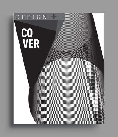 Abstract geometric line pattern background for business brochure cover design. colorful, Applicable for placards, brochures, posters, covers and banners. Vector Designのイラスト素材
