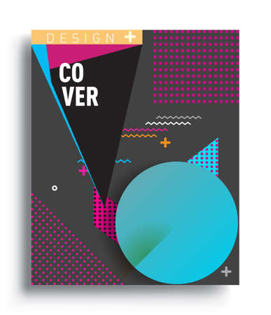 Abstract geometric pattern design and background. Vector templates for modern design, cover, template, decorated, brochure, flyer.のイラスト素材