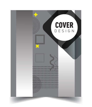 Abstract geometric pattern design and background. Vector templates for modern design, cover, template, decorated, brochure, flyer.のイラスト素材