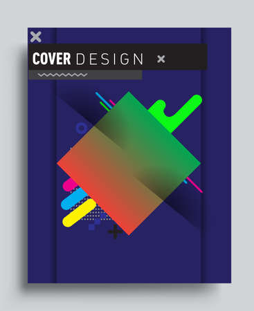 Abstract geometric pattern design and background. Vector templates for modern design, cover, template, decorated, brochure, flyer.のイラスト素材
