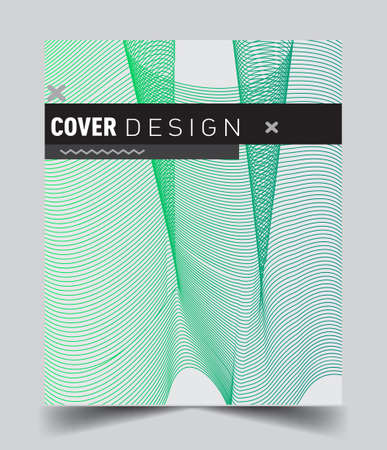Abstract geometric line pattern background for business brochure cover design. colorful, Applicable for placards, brochures, posters, covers and banners. Vector Designのイラスト素材