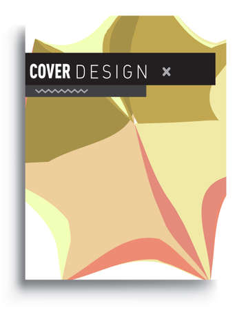 Covers template with abstract and modern design, Colorful geometric shapes. elegant design for cover and abstract backgroundのイラスト素材
