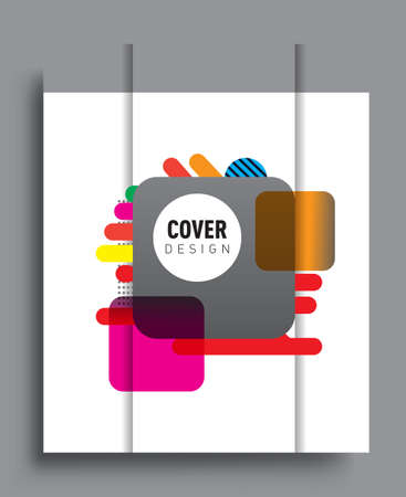 Abstract geometric pattern design and background. Vector templates for modern design, cover, template, decorated, brochure.のイラスト素材