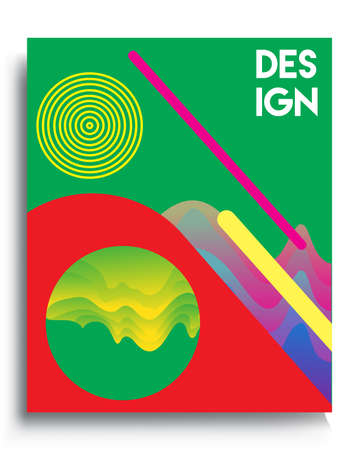 Background Abstract geometric pattern design. Vector templates for modern design, cover, template, decorated, brochure, flyer.のイラスト素材