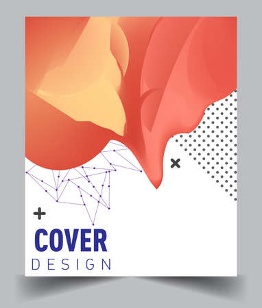 Abstract geometric pattern design and background. Vector templates for modern design, cover, template, decorated, brochure, flyer.のイラスト素材